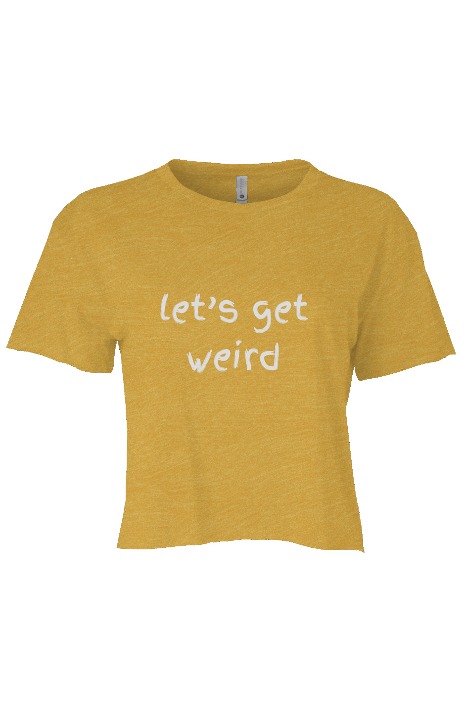 let’s get weird Crop Yellow