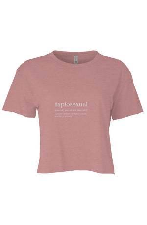 sapiosexual Crop Pink 