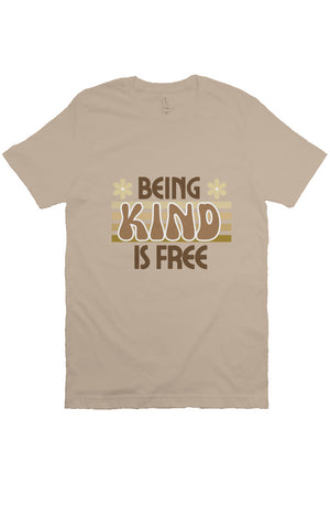 BEING KIND IS FREE T Beige 