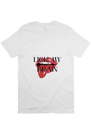 LICK MY BRAIN T White