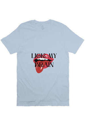 LICK MY BRAIN T Baby Blue