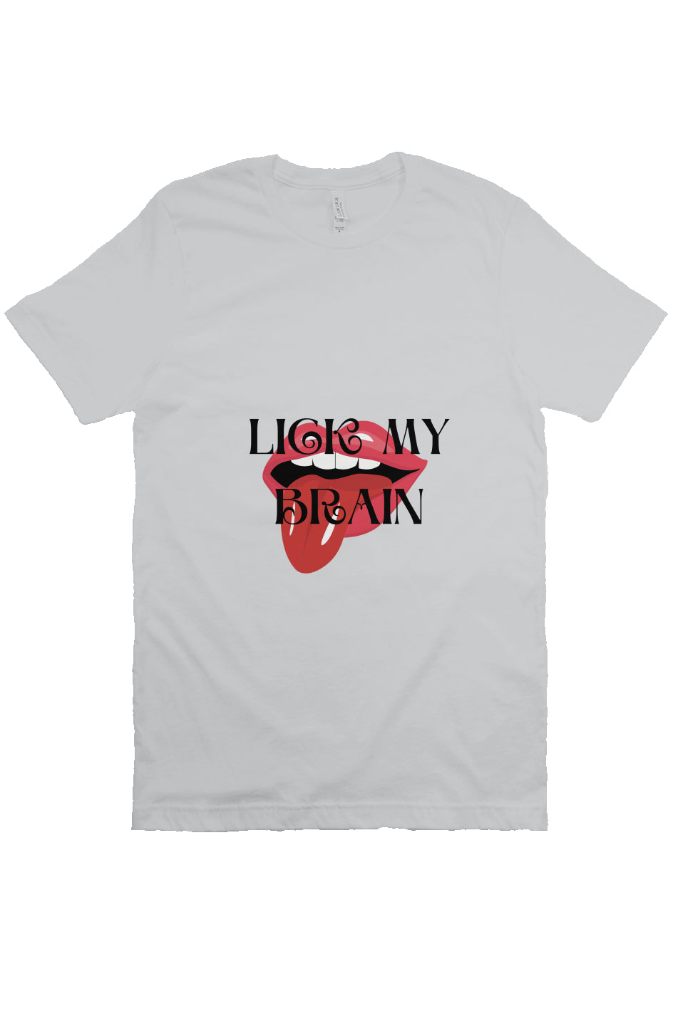 LICK MY BRAIN T Grey