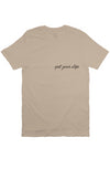spit your drip T Beige