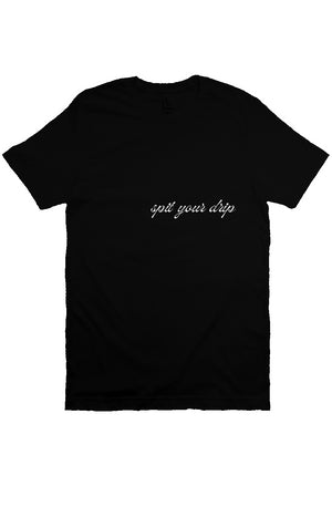 spit your drip T Black 
