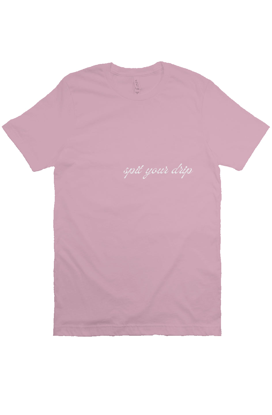 spit your drip T Pink 