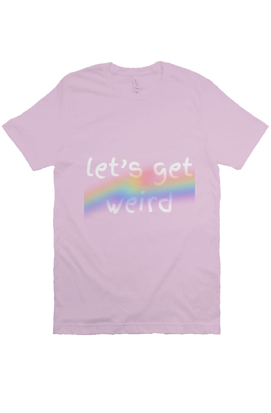 let’s get weird T Lilac PRIDE 