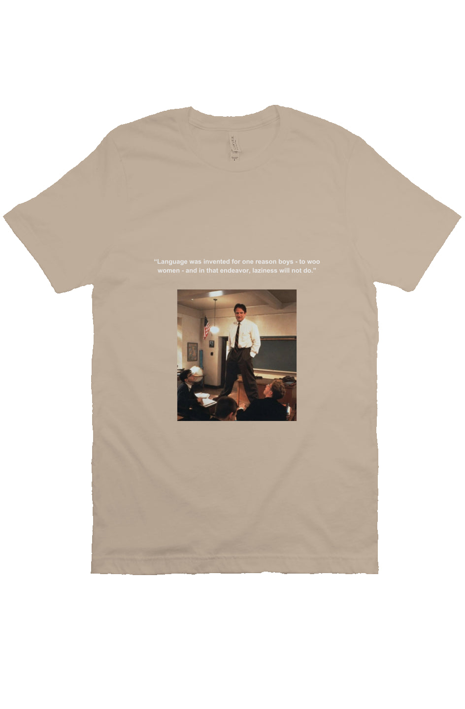 Dead Poets Society T Beige